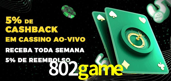 Promoções do cassino ao Vivo 802game